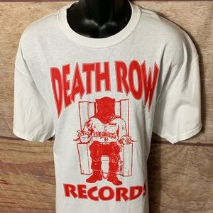 Death row records shirt men’s large white